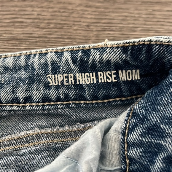 REWASH Brand Super High Rise Mom Jean Shorts (Size 1/25) - Picture 6 of 6